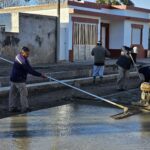 Avanza la pavimentación en calle Colón