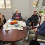 Reunión de trabajo sobre recursos hídricos y mantenimiento de desagües