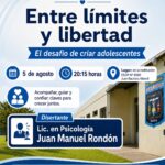 Sastre y Ortiz invita a una charla abierta sobre adolescencia, crianza y los desafíos actuales