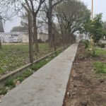 Continúa la construcción de veredas peatonales en distintos sectores de Sastre y Ortiz