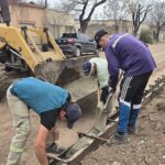 Sastre y Ortiz continúa con obras de infraestructura en sus barrios