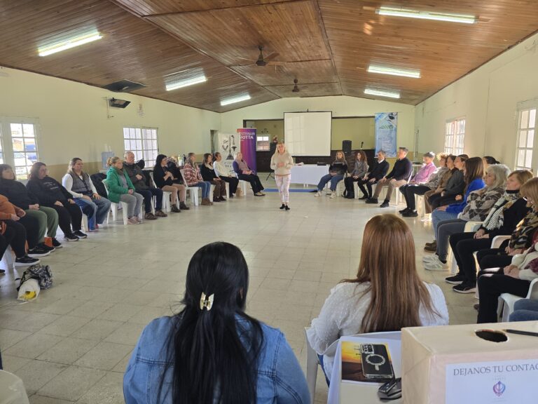 Sastre y Ortiz fue sede de una jornada sobre salud integral y bienestar