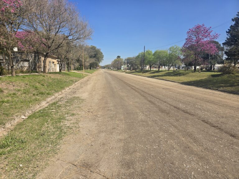 La Municipalidad anunció la pavimentación de la Avenida Belgrano