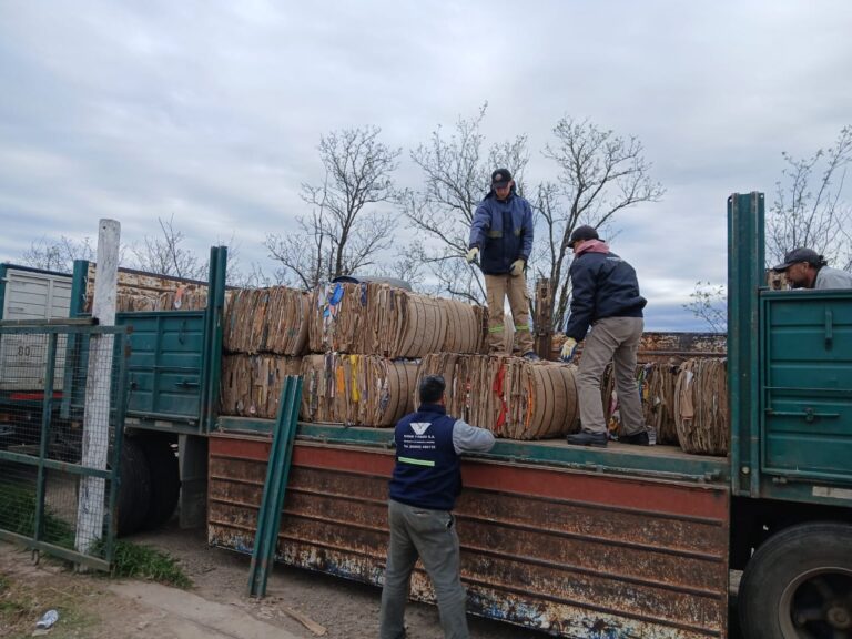 Sastre y Ortiz superó los 66.000 kilos de materiales reciclados en lo que va del año