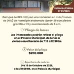 Licitación Pública N.º 05/2026: el Municipio convoca a la presentación de ofertas