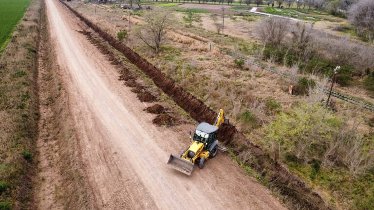 El Municipio de Sastre y Ortiz refuerza tareas preventivas y limpieza de desagües ante la llegada de El Niño