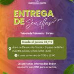 Ya están disponibles las semillas de la temporada primavera-verano de Huertas San Martín