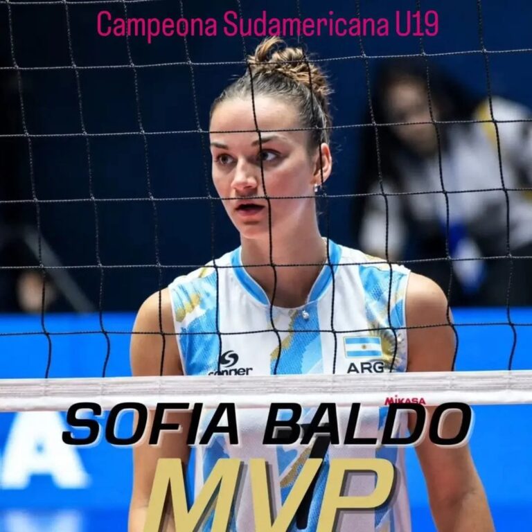 Sofía Baldo, orgullo sastrense: campeona sudamericana y figura de la Selección Argentina Sub-19