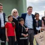 Sastre y Ortiz inauguró y entregó 12 viviendas a familias de la ciudad
